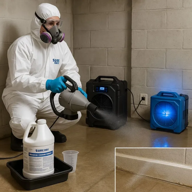 Sanitization and Odor Removal process in Runnemede, NJ