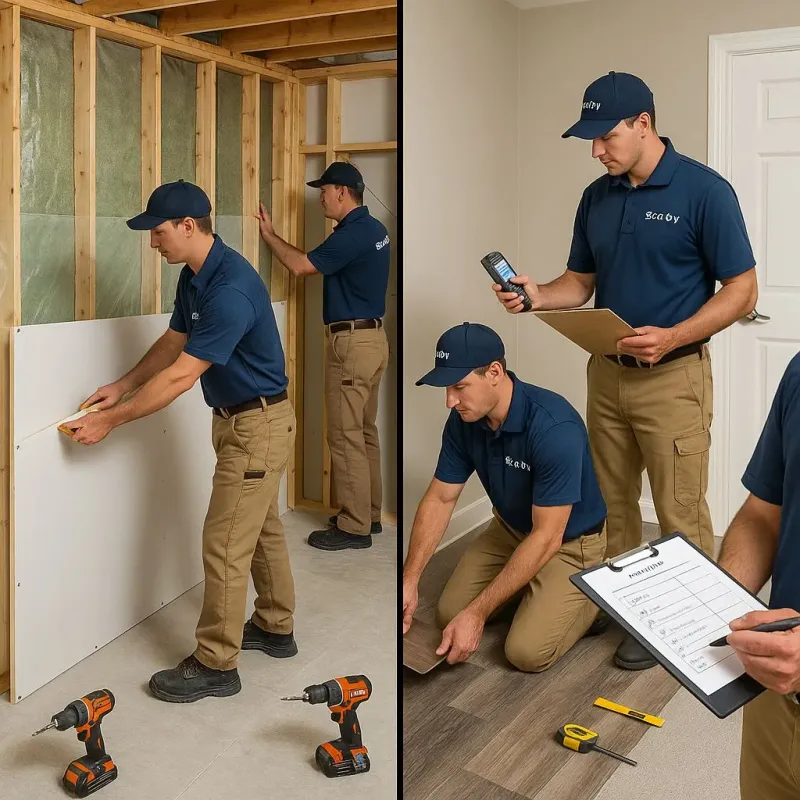 Repairs and Reconstruction process in Runnemede, NJ
